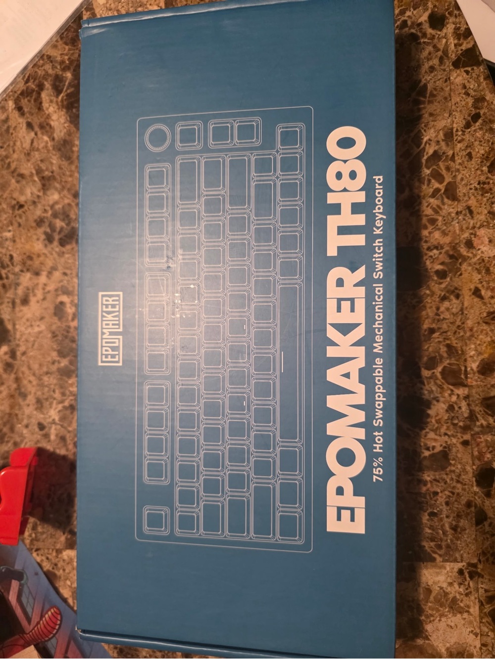 TH80 Blue 75% Hot-Swappable Mechanical Keyboard